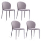 Contemporary Leather Conference Room Side Chair Wingback Dining Chair Grey 4 Piece Set Clearhalo ' kitchen&dining_furn' 'Dining Chairs' 'Dining Tables & Seating' 'dining_chair' 'furn' 'furn_dining_chair' 'Furniture' 'furniture_dining_chair' 'Kitchen & Dining Furniture' 'kitchen' 4261208