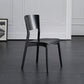 Contemporary Wood Dining Room Chair Armless Open Back Dining Side Chair Black 1 Piece Clearhalo ' kitchen&dining_furn' 'Dining Chairs' 'Dining Tables & Seating' 'dining_chair' 'furn' 'furn_dining_chair' 'Furniture' 'furniture_dining_chair' 'Kitchen & Dining Furniture' 'kitchen' 4261294