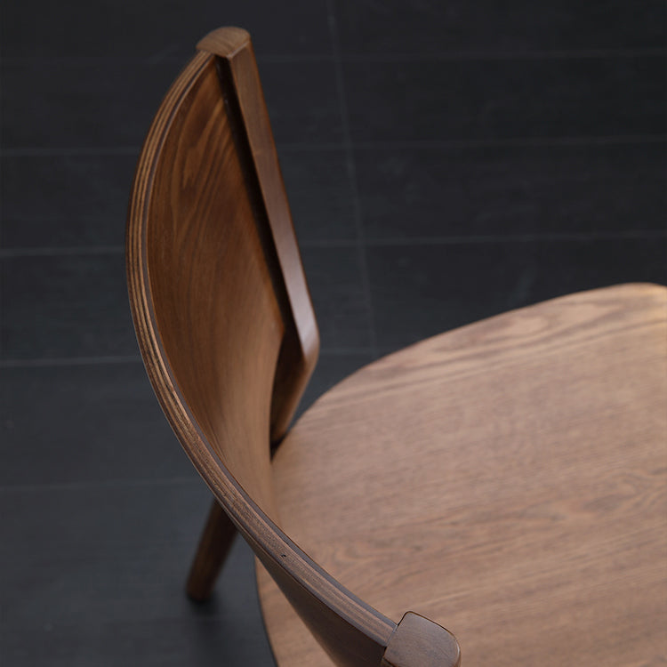 Contemporary Wood Dining Room Chair Armless Open Back Dining Side Chair Clearhalo ' kitchen&dining_furn' 'Dining Chairs' 'Dining Tables & Seating' 'dining_chair' 'furn' 'furn_dining_chair' 'Furniture' 'furniture_dining_chair' 'Kitchen & Dining Furniture' 'kitchen' 4261299