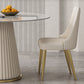 Traditional Luxury Dining Table Round White Sintered Stone Table with Pedestal Base Clearhalo ' dining_table' 'Dining Tables & Seating' 'Dining Tables' 'furn' 'furn_dining_table' 'Furniture' 'furniture_dining_table' 'Kitchen & Dining Furniture' 'kitchen&dining_furn' 'kitchen' 'kitchen_dining_table' 4271130