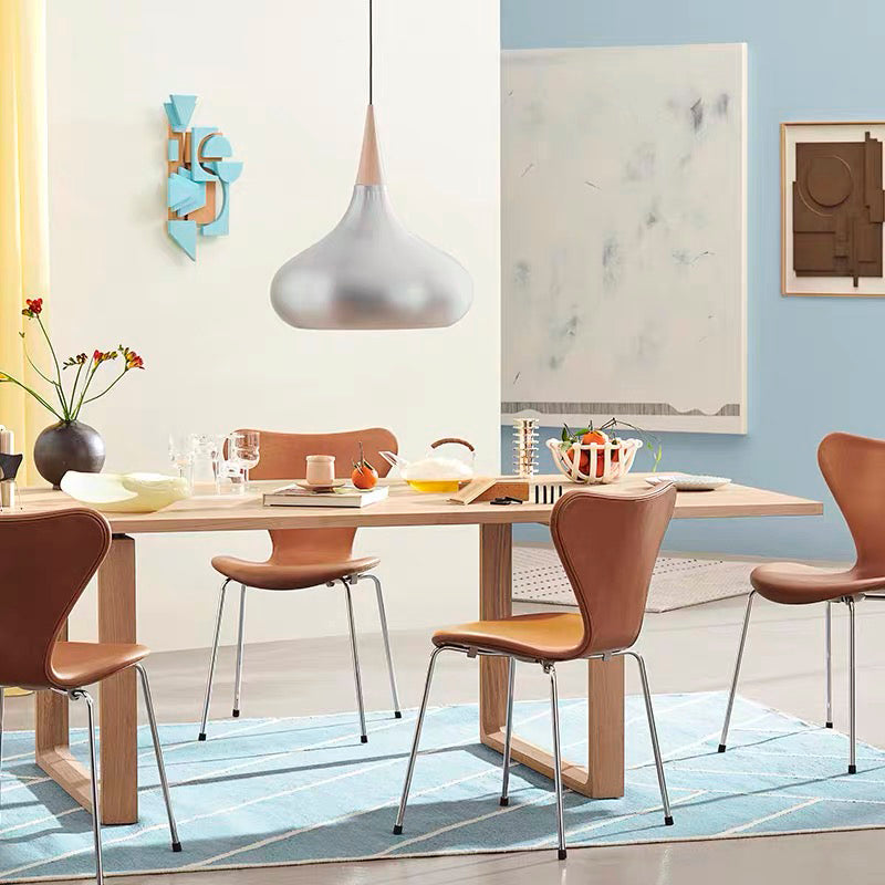 Solid Wood Contemporary Rectangular Table Wood Top Dining Table with Sled Base Clearhalo ' dining_table' 'Dining Tables & Seating' 'Dining Tables' 'furn' 'furn_dining_table' 'Furniture' 'furniture_dining_table' 'Kitchen & Dining Furniture' 'kitchen&dining_furn' 'kitchen' 'kitchen_dining_table' 4271138