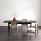 Solid Wood Contemporary Rectangular Table Brown Wood Top Table with 4 Legs Clearhalo ' dining_table' 'Dining Tables & Seating' 'Dining Tables' 'furn' 'furn_dining_table' 'Furniture' 'furniture_dining_table' 'Kitchen & Dining Furniture' 'kitchen&dining_furn' 'kitchen' 'kitchen_dining_table' 4271177
