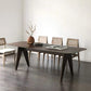 Solid Wood Contemporary Rectangular Table Brown Wood Top Table with 4 Legs Clearhalo ' dining_table' 'Dining Tables & Seating' 'Dining Tables' 'furn' 'furn_dining_table' 'Furniture' 'furniture_dining_table' 'Kitchen & Dining Furniture' 'kitchen&dining_furn' 'kitchen' 'kitchen_dining_table' 4271183