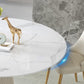 Sintered Stone Top Round Table for Restaurant Luxury White Dining Table with Pedestal Base Clearhalo ' dining_table' 'Dining Tables & Seating' 'Dining Tables' 'furn' 'furn_dining_table' 'Furniture' 'furniture_dining_table' 'Kitchen & Dining Furniture' 'kitchen&dining_furn' 'kitchen' 'kitchen_dining_table' 4271307