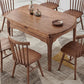 Modern Style Brown Dining Table Round Solid Wood Dining Table with 4 Legs for Living Room Clearhalo ' dining_table' 'Dining Tables & Seating' 'Dining Tables' 'furn' 'furn_dining_table' 'Furniture' 'furniture_dining_table' 'Kitchen & Dining Furniture' 'kitchen&dining_furn' 'kitchen' 'kitchen_dining_table' 4271380