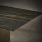 Metal Traditional Luxury Rectangle Table Sintered Stone Dining Table for Home Clearhalo ' dining_table' 'Dining Tables & Seating' 'Dining Tables' 'furn' 'furn_dining_table' 'Furniture' 'furniture_dining_table' 'Kitchen & Dining Furniture' 'kitchen&dining_furn' 'kitchen' 'kitchen_dining_table' 4271476
