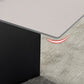 Metal Traditional Luxury Rectangular Table Sintered Stone Table for Kitchen Clearhalo ' dining_table' 'Dining Tables & Seating' 'Dining Tables' 'furn' 'furn_dining_table' 'Furniture' 'furniture_dining_table' 'Kitchen & Dining Furniture' 'kitchen&dining_furn' 'kitchen' 'kitchen_dining_table' 4271511