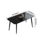 Metal Industrial Rectangle Dining Table Black Sintered Stone Table with Metal Legs Clearhalo ' dining_table' 'Dining Tables & Seating' 'Dining Tables' 'furn' 'furn_dining_table' 'Furniture' 'furniture_dining_table' 'Kitchen & Dining Furniture' 'kitchen&dining_furn' 'kitchen' 'kitchen_dining_table' 4271535
