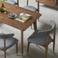 Traditional Luxury Dining Table Rectangle Solid Wood Dining Table with 4 Legs for Home Clearhalo ' dining_table' 'Dining Tables & Seating' 'Dining Tables' 'furn' 'furn_dining_table' 'Furniture' 'furniture_dining_table' 'Kitchen & Dining Furniture' 'kitchen&dining_furn' 'kitchen' 'kitchen_dining_table' 4271546