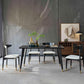 Traditional Luxury Dining Table Rectangle Solid Wood Dining Table with 4 Legs for Home Clearhalo ' dining_table' 'Dining Tables & Seating' 'Dining Tables' 'furn' 'furn_dining_table' 'Furniture' 'furniture_dining_table' 'Kitchen & Dining Furniture' 'kitchen&dining_furn' 'kitchen' 'kitchen_dining_table' 4271548