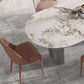 Metal Traditional Luxury Oval Table Sintered Stone Top Table for Dining Room Clearhalo ' dining_table' 'Dining Tables & Seating' 'Dining Tables' 'furn' 'furn_dining_table' 'Furniture' 'furniture_dining_table' 'Kitchen & Dining Furniture' 'kitchen&dining_furn' 'kitchen' 'kitchen_dining_table' 4271564