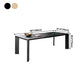 Solid Wood Modern Rectangle Table Wood Top Dining Table with 4 Legs Clearhalo ' dining_table' 'Dining Tables & Seating' 'Dining Tables' 'furn' 'furn_dining_table' 'Furniture' 'furniture_dining_table' 'Kitchen & Dining Furniture' 'kitchen&dining_furn' 'kitchen' 'kitchen_dining_table' 4271586