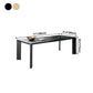Solid Wood Modern Rectangle Table Wood Top Dining Table with 4 Legs Clearhalo ' dining_table' 'Dining Tables & Seating' 'Dining Tables' 'furn' 'furn_dining_table' 'Furniture' 'furniture_dining_table' 'Kitchen & Dining Furniture' 'kitchen&dining_furn' 'kitchen' 'kitchen_dining_table' 4271588
