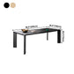 Solid Wood Modern Rectangle Table Wood Top Dining Table with 4 Legs Clearhalo ' dining_table' 'Dining Tables & Seating' 'Dining Tables' 'furn' 'furn_dining_table' 'Furniture' 'furniture_dining_table' 'Kitchen & Dining Furniture' 'kitchen&dining_furn' 'kitchen' 'kitchen_dining_table' 4271592