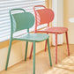 Contemporary Style Plastic Dining Chair Dining Armless Side Chair for Kitchen Clearhalo ' kitchen&dining_furn' 'Dining Chairs' 'Dining Tables & Seating' 'dining_chair' 'furn' 'furn_dining_chair' 'Furniture' 'furniture_dining_chair' 'Kitchen & Dining Furniture' 'kitchen' 4271704