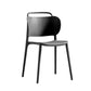 Contemporary Style Plastic Dining Chair Dining Armless Side Chair for Kitchen Black-Gray 1 Piece Clearhalo ' kitchen&dining_furn' 'Dining Chairs' 'Dining Tables & Seating' 'dining_chair' 'furn' 'furn_dining_chair' 'Furniture' 'furniture_dining_chair' 'Kitchen & Dining Furniture' 'kitchen' 4271708