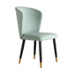 Glam Wood Dining Armless Chairs Velvet Dining Chairs for Restaurant Use Clearhalo ' kitchen&dining_furn' 'Dining Chairs' 'Dining Tables & Seating' 'dining_chair' 'furn' 'furn_dining_chair' 'Furniture' 'furniture_dining_chair' 'Kitchen & Dining Furniture' 'kitchen' 4271741
