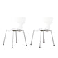 Modern Metal Dining Room Chair Wood Dining Side Chair for Restaurant Use White 2 Piece Set Clearhalo ' kitchen&dining_furn' 'Dining Chairs' 'Dining Tables & Seating' 'dining_chair' 'furn' 'furn_dining_chair' 'Furniture' 'furniture_dining_chair' 'Kitchen & Dining Furniture' 'kitchen' 4271772