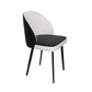 Contemporary Style Dining Chair Armless Kitchen Side Chair with Metal Legs Black-White 1 Piece Clearhalo ' kitchen&dining_furn' 'Dining Chairs' 'Dining Tables & Seating' 'dining_chair' 'furn' 'furn_dining_chair' 'Furniture' 'furniture_dining_chair' 'Kitchen & Dining Furniture' 'kitchen' 4271801
