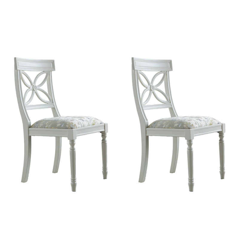 Traditional Upholstered Home Side Chair White Queen Anne Dining Chairs Beige 2 Piece Set Clearhalo ' kitchen&dining_furn' 'Dining Chairs' 'Dining Tables & Seating' 'dining_chair' 'furn' 'furn_dining_chair' 'Furniture' 'furniture_dining_chair' 'Kitchen & Dining Furniture' 'kitchen' 4271857