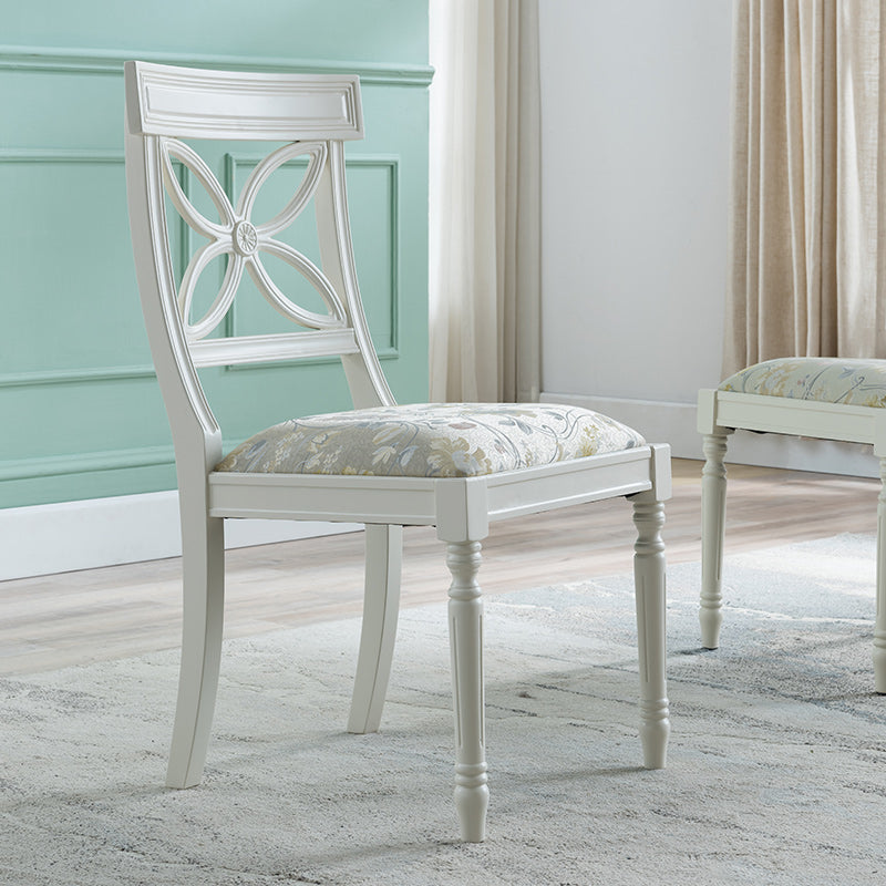 Traditional Upholstered Home Side Chair White Queen Anne Dining Chairs Clearhalo ' kitchen&dining_furn' 'Dining Chairs' 'Dining Tables & Seating' 'dining_chair' 'furn' 'furn_dining_chair' 'Furniture' 'furniture_dining_chair' 'Kitchen & Dining Furniture' 'kitchen' 4271859