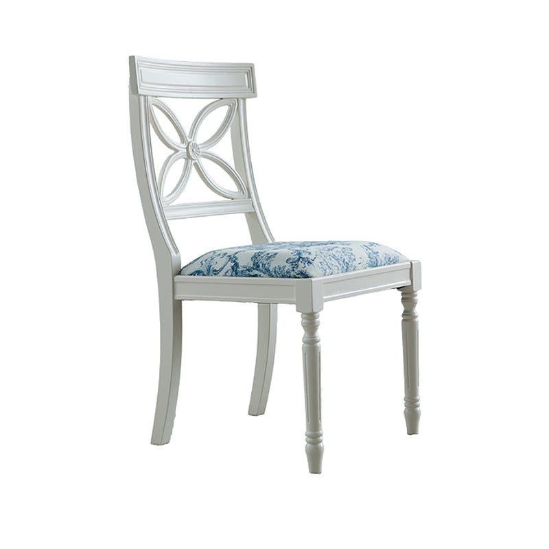 Traditional Upholstered Home Side Chair White Queen Anne Dining Chairs Clearhalo ' kitchen&dining_furn' 'Dining Chairs' 'Dining Tables & Seating' 'dining_chair' 'furn' 'furn_dining_chair' 'Furniture' 'furniture_dining_chair' 'Kitchen & Dining Furniture' 'kitchen' 4271862