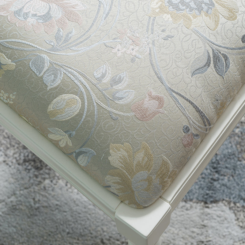 Traditional Upholstered Home Side Chair White Queen Anne Dining Chairs Clearhalo ' kitchen&dining_furn' 'Dining Chairs' 'Dining Tables & Seating' 'dining_chair' 'furn' 'furn_dining_chair' 'Furniture' 'furniture_dining_chair' 'Kitchen & Dining Furniture' 'kitchen' 4271865