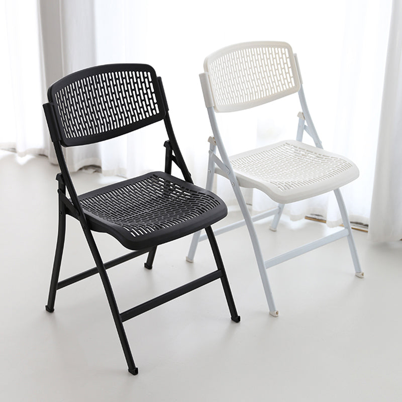 Contemporary Style Dining Chairs Armless Side Open Back Chair with Metal Legs for Kitchen Clearhalo ' kitchen&dining_furn' 'Dining Chairs' 'Dining Tables & Seating' 'dining_chair' 'furn' 'furn_dining_chair' 'Furniture' 'furniture_dining_chair' 'Kitchen & Dining Furniture' 'kitchen' 4271884