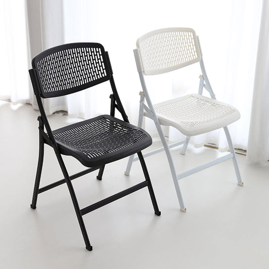 Contemporary Style Dining Chairs Armless Side Open Back Chair with Metal Legs for Kitchen Clearhalo ' kitchen&dining_furn' 'Dining Chairs' 'Dining Tables & Seating' 'dining_chair' 'furn' 'furn_dining_chair' 'Furniture' 'furniture_dining_chair' 'Kitchen & Dining Furniture' 'kitchen' 4271884