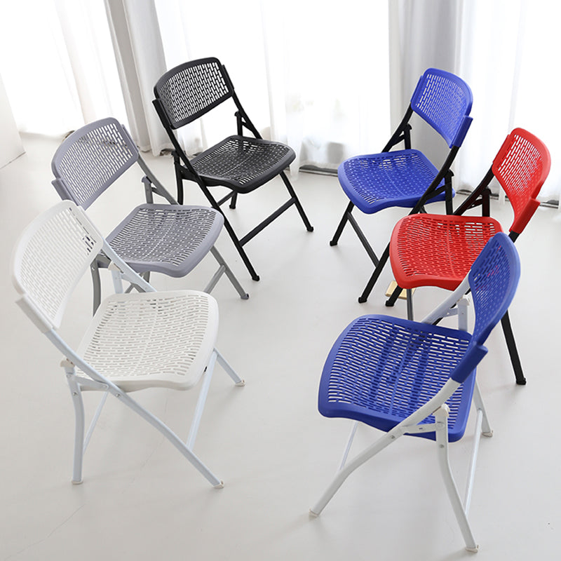 Contemporary Style Dining Chairs Armless Side Open Back Chair with Metal Legs for Kitchen Clearhalo ' kitchen&dining_furn' 'Dining Chairs' 'Dining Tables & Seating' 'dining_chair' 'furn' 'furn_dining_chair' 'Furniture' 'furniture_dining_chair' 'Kitchen & Dining Furniture' 'kitchen' 4271896