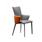 Modern Style Dining Chairs Arm Side Chairs with Metal Legs for Kitchen Orange-Gray 1 Piece Clearhalo ' kitchen&dining_furn' 'Dining Chairs' 'Dining Tables & Seating' 'dining_chair' 'furn' 'furn_dining_chair' 'Furniture' 'furniture_dining_chair' 'Kitchen & Dining Furniture' 'kitchen' 4271907