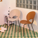 Modern Style Dining Chairs Armless Side Open Back Chairs with Metal Legs for Kitchen Clearhalo ' kitchen&dining_furn' 'Dining Chairs' 'Dining Tables & Seating' 'dining_chair' 'furn' 'furn_dining_chair' 'Furniture' 'furniture_dining_chair' 'Kitchen & Dining Furniture' 'kitchen' 4271932