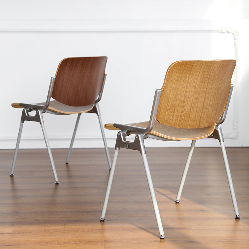 Modern Style Dining Chair Armless Side Open Back Chairs with Metal Legs for Kitchen Clearhalo ' kitchen&dining_furn' 'Dining Chairs' 'Dining Tables & Seating' 'dining_chair' 'furn' 'furn_dining_chair' 'Furniture' 'furniture_dining_chair' 'Kitchen & Dining Furniture' 'kitchen' 4271940