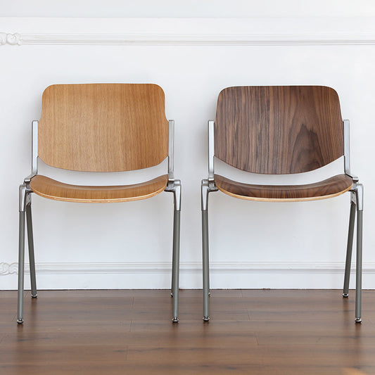 Modern Style Dining Chair Armless Side Open Back Chairs with Metal Legs for Kitchen Clearhalo ' kitchen&dining_furn' 'Dining Chairs' 'Dining Tables & Seating' 'dining_chair' 'furn' 'furn_dining_chair' 'Furniture' 'furniture_dining_chair' 'Kitchen & Dining Furniture' 'kitchen' 4271950