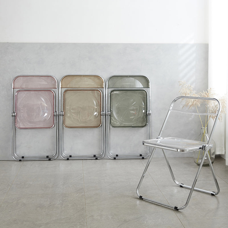 Contemporary Style Dining Chairs Armless Side Open Back Chairs with Metal Legs for Kitchen Clearhalo ' kitchen&dining_furn' 'Dining Chairs' 'Dining Tables & Seating' 'dining_chair' 'furn' 'furn_dining_chair' 'Furniture' 'furniture_dining_chair' 'Kitchen & Dining Furniture' 'kitchen' 4271974