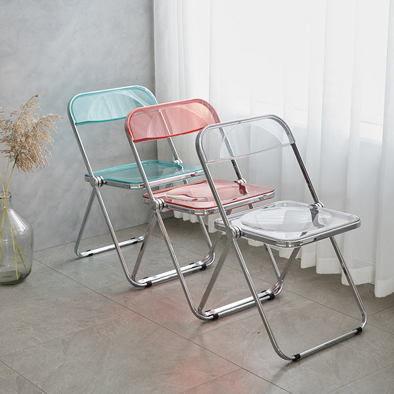 Contemporary Style Dining Chairs Armless Side Open Back Chairs with Metal Legs for Kitchen Clearhalo ' kitchen&dining_furn' 'Dining Chairs' 'Dining Tables & Seating' 'dining_chair' 'furn' 'furn_dining_chair' 'Furniture' 'furniture_dining_chair' 'Kitchen & Dining Furniture' 'kitchen' 4271989