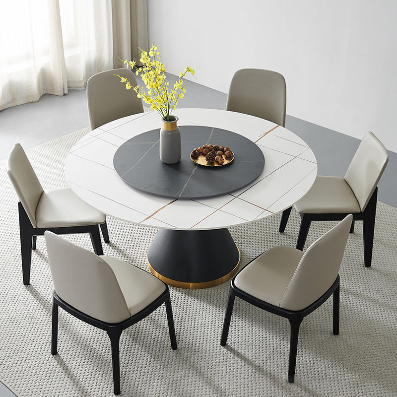 Modern Style Wood Side Dining Chairs Solid Leather Back Chair for Kitchen Clearhalo ' kitchen&dining_furn' 'Dining Chairs' 'Dining Tables & Seating' 'dining_chair' 'Furniture' 'furniture_dining_chair' 'Kitchen & Dining Furniture' 'kitchen' 4272138