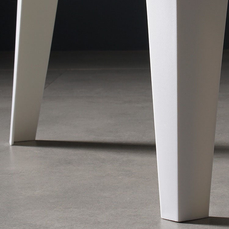 Scandinavian Style Arm Plastic Side Chairs Solid Back Dining Chair for Home Clearhalo ' kitchen&dining_furn' 'Dining Chairs' 'Dining Tables & Seating' 'dining_chair' 'furn' 'furn_dining_chair' 'Furniture' 'furniture_dining_chair' 'Kitchen & Dining Furniture' 'kitchen' 4272203