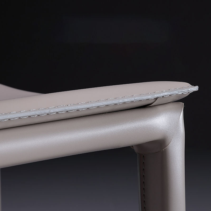 Contemporary Style Dining Chairs Armless Metal Side Chairs for Kitchen Clearhalo ' kitchen&dining_furn' 'Dining Chairs' 'Dining Tables & Seating' 'dining_chair' 'furn' 'furn_dining_chair' 'Furniture' 'furniture_dining_chair' 'Kitchen & Dining Furniture' 'kitchen' 4272216