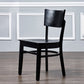 Open Back Armless Dining Chairs Indoor Side Chairs with Wood Legs (Set of 2) Clearhalo ' kitchen&dining_furn' 'Dining Chairs' 'Dining Tables & Seating' 'dining_chair' 'furn' 'furn_dining_chair' 'Furniture' 'furniture_dining_chair' 'Kitchen & Dining Furniture' 'kitchen' 4272257