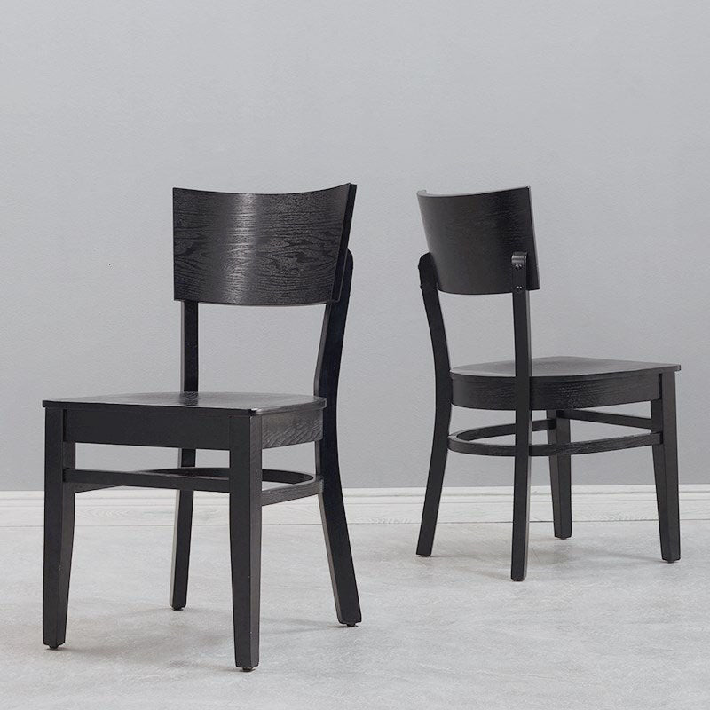 Open Back Armless Dining Chairs Indoor Side Chairs with Wood Legs (Set of 2) Clearhalo ' kitchen&dining_furn' 'Dining Chairs' 'Dining Tables & Seating' 'dining_chair' 'furn' 'furn_dining_chair' 'Furniture' 'furniture_dining_chair' 'Kitchen & Dining Furniture' 'kitchen' 4272271