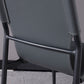 Contemporary Style Dining Chairs Kitchen Armless Side Chair with Metal Legs Clearhalo ' kitchen&dining_furn' 'Dining Chairs' 'Dining Tables & Seating' 'dining_chair' 'furn' 'furn_dining_chair' 'Furniture' 'furniture_dining_chair' 'Kitchen & Dining Furniture' 'kitchen' 4272451
