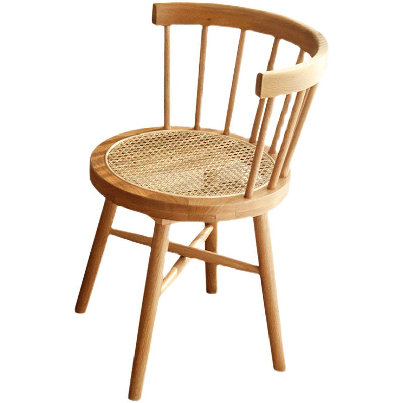Traditional Wood Dining Armless Chairs Windsor Back Side Chair for Home Use Natural 1 Piece Clearhalo ' kitchen&dining_furn' 'Dining Chairs' 'Dining Tables & Seating' 'dining_chair' 'furn' 'furn_dining_chair' 'Furniture' 'furniture_dining_chair' 'Kitchen & Dining Furniture' 'kitchen' 4272476
