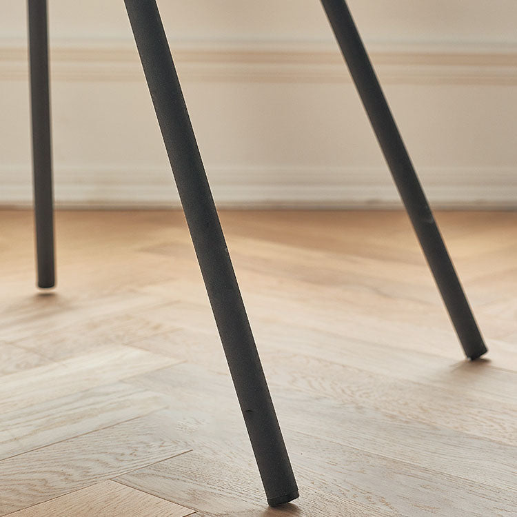 Contemporary Style Metal Dining Chair Matte Finish Dining Armless Side Chair for Kitchen Clearhalo ' kitchen&dining_furn' 'Dining Chairs' 'Dining Tables & Seating' 'dining_chair' 'furn' 'furn_dining_chair' 'Furniture' 'furniture_dining_chair' 'Kitchen & Dining Furniture' 'kitchen' 4272602