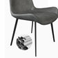 Modern Leather Hotel Side Chair Matte Finish Solid Back Dining Chair (Set of 2) Clearhalo ' kitchen&dining_furn' 'Dining Chairs' 'Dining Tables & Seating' 'dining_chair' 'furn' 'furn_dining_chair' 'Furniture' 'furniture_dining_chair' 'Kitchen & Dining Furniture' 'kitchen' 4272660