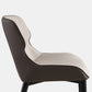 Modern Design Wingback Arm Dining Chairs Leather Dining Chairs for Kitchen (Set of 2) Clearhalo ' kitchen&dining_furn' 'Dining Chairs' 'Dining Tables & Seating' 'dining_chair' 'furn' 'furn_dining_chair' 'Furniture' 'furniture_dining_chair' 'Kitchen & Dining Furniture' 'kitchen' 4272715