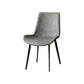 Modern Leather Brasserie Side Chair Solid Back Dining Chair with Black Legs Clearhalo ' kitchen&dining_furn' 'Dining Chairs' 'Dining Tables & Seating' 'dining_chair' 'furn' 'furn_dining_chair' 'Furniture' 'furniture_dining_chair' 'Kitchen & Dining Furniture' 'kitchen' 4272725