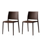 Contemporary Style Dining Chairs Plastic Armless Side Chair for Kitchen Coffee 2 Piece Set Clearhalo ' kitchen&dining_furn' 'Dining Chairs' 'Dining Tables & Seating' 'dining_chair' 'furn' 'furn_dining_chair' 'Furniture' 'furniture_dining_chair' 'Kitchen & Dining Furniture' 'kitchen' 4273600