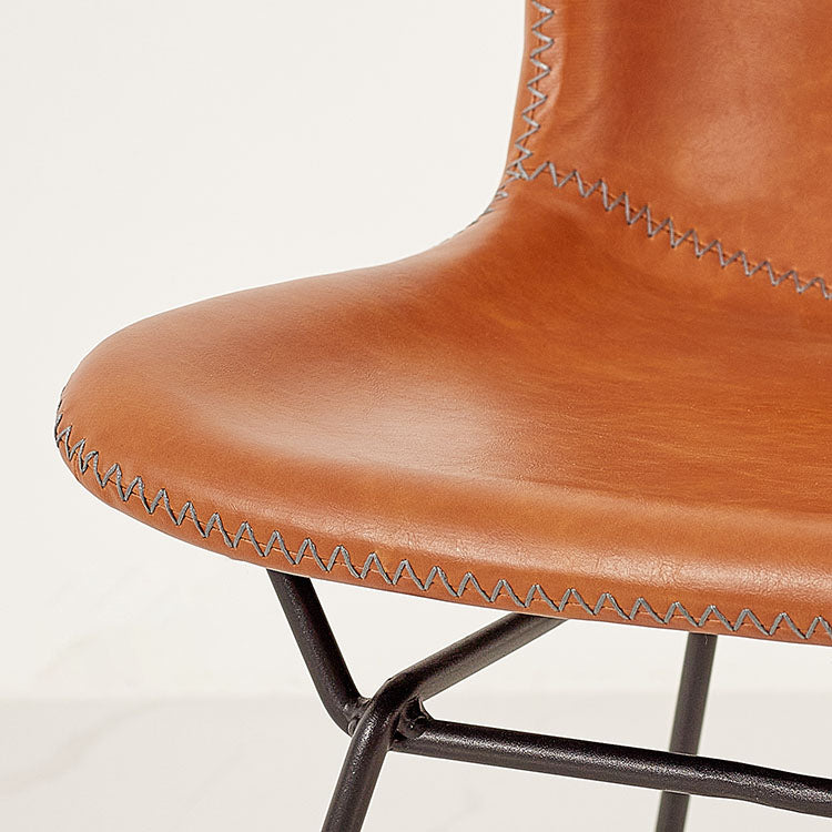 Contemporary Style Dining Chair Armless Side Chair with Metal Legs for Kitchen (Set of 2) Clearhalo ' kitchen&dining_furn' 'Dining Chairs' 'Dining Tables & Seating' 'dining_chair' 'furn' 'furn_dining_chair' 'Furniture' 'furniture_dining_chair' 'Kitchen & Dining Furniture' 'kitchen' 4273643