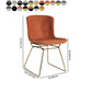 Contemporary Style Dining Chair Armless Side Chair with Metal Legs for Kitchen (Set of 2) Clearhalo ' kitchen&dining_furn' 'Dining Chairs' 'Dining Tables & Seating' 'dining_chair' 'furn' 'furn_dining_chair' 'Furniture' 'furniture_dining_chair' 'Kitchen & Dining Furniture' 'kitchen' 4273660